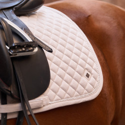 Tapis de selle Imperial Riding Penny Herringbone dressage Taupe Marron