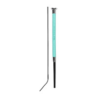 Cravache de dressage en cuir à surpiqûres décoratives Dublin Turquoise Bleu Cravache de dressage en cuir à surpiqûres décoratives Dublin Turquoise Bleu