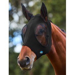 Masque anti-mouches extensible avec oreilles ComFiTec WeatherBeeta Noir / noir Masque anti-mouches extensible avec oreilles ComFiTec WeatherBeeta Noir / noir