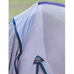 Couverture anti-mouches intégrale ComFiTec Zephyr Weatherbeeta Gris / marine / vert sapin Couverture anti-mouches intégrale ComFiTec Zephyr Weatherbeeta Gris / marine / vert sapin