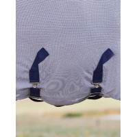 Couverture anti-mouches intégrale ComFiTec Zephyr Weatherbeeta Gris / marine / vert sapin Couverture anti-mouches intégrale ComFiTec Zephyr Weatherbeeta Gris / marine / vert sapin