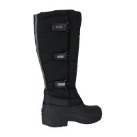 Botte De Pluie Enfant Bottes Neige Femme Imperméables - Doublure Fourrure Semelle Caoutchouc Rangement Chaussures