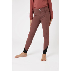 Pantalon d'équitation fond intégral en silicone Horze Leighton Ado poche téléphone Bordeaux Pantalon d'équitation fond intégral en silicone Horze Leighton Ado poche téléphone Bordeaux