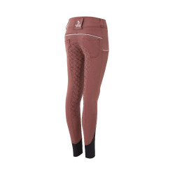 Pantalon d'équitation fond intégral en silicone Horze Leighton Ado poche téléphone Bordeaux Pantalon d'équitation fond intégral en silicone Horze Leighton Ado poche téléphone Bordeaux