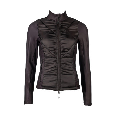 Veste bi-matières Prag II Style HKM Marron foncé