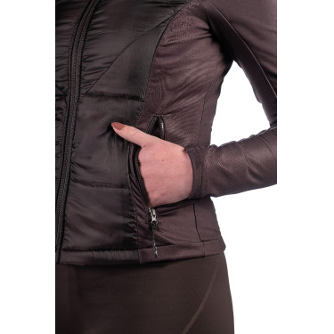 Veste bi-matières Prag II Style HKM Marron foncé