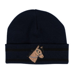 Casquette Mia HKM enfant Bleu foncé