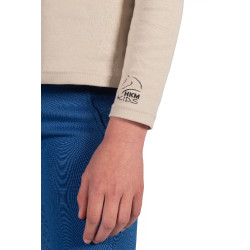 Polo à manches longues Mia HKM Beige