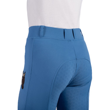 Legging Mia fond 1/1 en silicone HKM Bleu Legging Mia fond 1/1 en silicone HKM Bleu