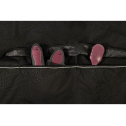 Tenture de box Team HKM 130 x 120 cm Noir