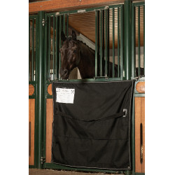 Tenture de box Team HKM 130 x 120 cm Noir