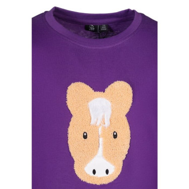 Polo à manches longues Amina HKM Lilas foncé Violet