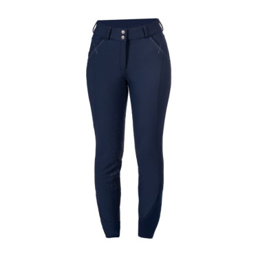 Pantalon softshell Chrysti fond 1/1 en silicone HKM femme Bleu foncé