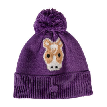 Bonnet Amina HKM enfant Lilas foncé Violet