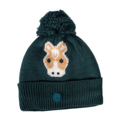 Bonnet Amina HKM enfant Pétrole Bleu