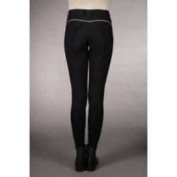 Pantalon d’équitation femme HKM Limone, basanes silicone Pantalon d’équitation femme HKM Limone, basanes silicone