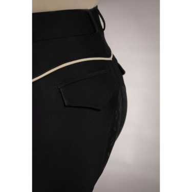 Pantalon d’équitation femme HKM Limone, basanes silicone Pantalon d’équitation femme HKM Limone, basanes silicone
