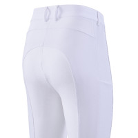 Pantalon d'équitation Euro-Star Audrey FullGrip femme Blanc