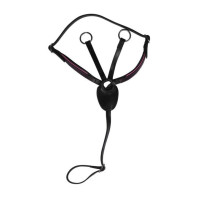 Martingale Manchester Hobby Horsing HKM Noir / fuchsia