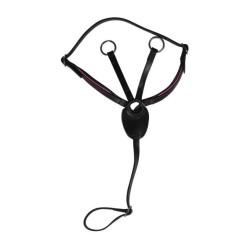 Martingale Manchester Hobby Horsing HKM Noir / fuchsia
