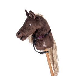 Martingale Manchester Hobby Horsing HKM Noir / fuchsia