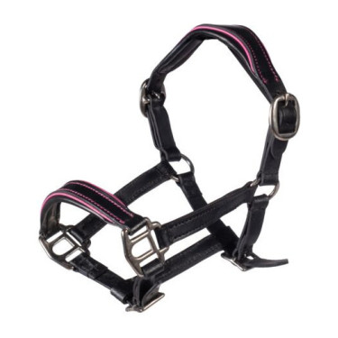 Licol cuir Hobby Horsing HKM pour cheval bâton – équitation Licol cuir Hobby Horsing HKM pour cheval bâton – équitation