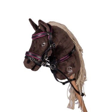 Bridon cuir Hobby Horsing HKM Manchester – Équitation Bridon cuir Hobby Horsing HKM Manchester – Équitation