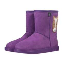 Bottes fourrées imperméables Davos Amina HKM Lilas foncé Violet