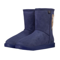 Bottes fourrées imperméables Davos Amina HKM Bleu foncé