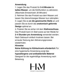 Guêtres de refroidissement équitation HKM EquineCarePro