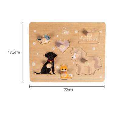 Carte enfichable HKM Bigarré Beige Carte enfichable HKM Bigarré Beige