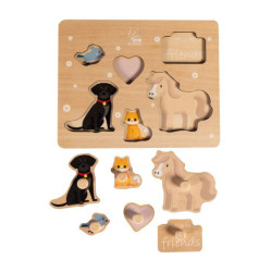 Carte enfichable HKM Bigarré Beige Carte enfichable HKM Bigarré Beige
