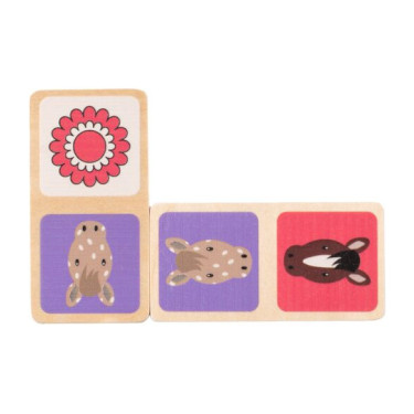 Domino HKM Bigarré Beige Domino HKM Bigarré Beige