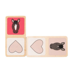 Domino HKM Bigarré Beige Domino HKM Bigarré Beige