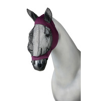 Masque anti-insectes Soft Stretch Horze Rouge foncé Masque anti-insectes Soft Stretch Horze Rouge foncé