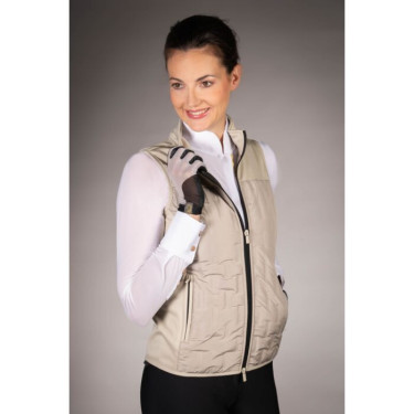 Veste sans manches Lauria Garrelli Limone femme Gris / beige