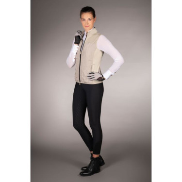 Veste sans manches Lauria Garrelli Limone femme Gris / beige