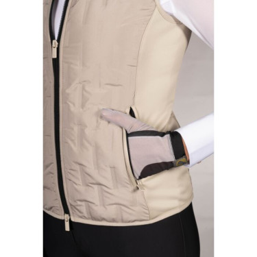 Veste sans manches Lauria Garrelli Limone femme Gris / beige