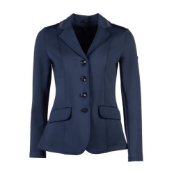 Veste de concours HKM Amy femme Bleu profond