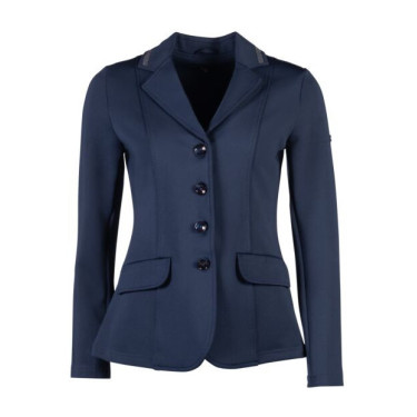 Veste de concours HKM Amy femme Bleu profond
