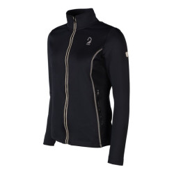 Sweat zippé équitation femme Lauria Garrelli Limone