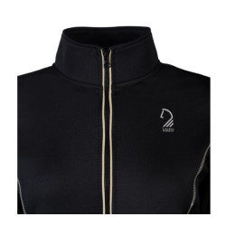 Sweat zippé équitation femme Lauria Garrelli Limone