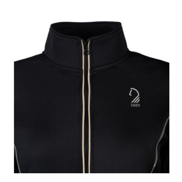 Sweat zippé équitation femme Lauria Garrelli Limone