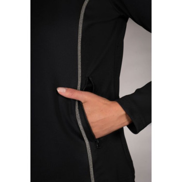 Sweat zippé équitation femme Lauria Garrelli Limone