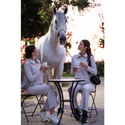 Sweat d’équitation femme Lauria Garrelli Limone