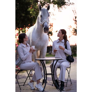 Sweat d’équitation femme Lauria Garrelli Limone
