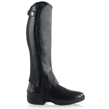 Mini-chaps cuir PU scintillants Sabrina femme Horze Mini-chaps cuir PU scintillants Sabrina femme Horze