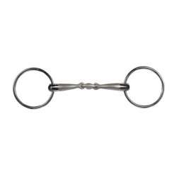 Mors d’équitation double brisure HKM Soft Touch 16 mm Mors d’équitation double brisure HKM Soft Touch 16 mm