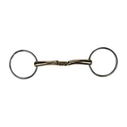 Mors d’équitation double brisure HKM Soft Contact 14 mm