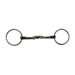 Mors d’équitation double brisure HKM Pro Balance 14 mm